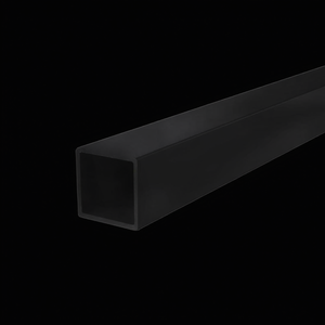 Perfil de Compensación para Mampara de Ducha de Aluminio Negro Mate Koricini 2x2x200 cm - Product Image 3