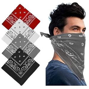 Bandanas carrés en coton, fabrication directe, couleurs personnalisées, logo imprimé, doux pour la peau, durables, toutes saisons, tendance - Product Image 4