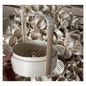 <b>Bamboo</b> Steamer <b>Bamboo</b> material steamer basket for steaming buns rice cakes and meal prep Vietnam origin - Product Image 1