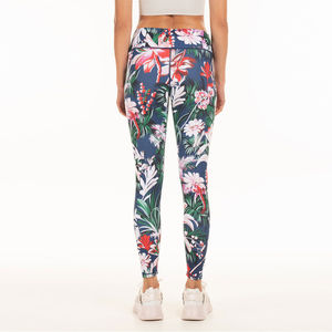 Pantalones de fitness de sublimación de patrón sólido para mujer recién llegados de fabricante profesional-Servicio OEM para tallas adultas - Product Image 3