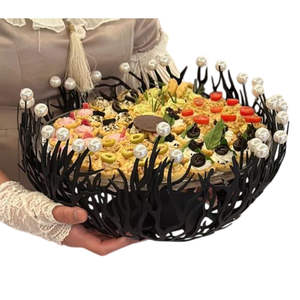 Bol à chocolat décoratif en métal artisanal de luxe moderne de haute qualité, couleur personnalisée, passe au lave-vaisselle, pour la maison et le bureau - Product Image 5