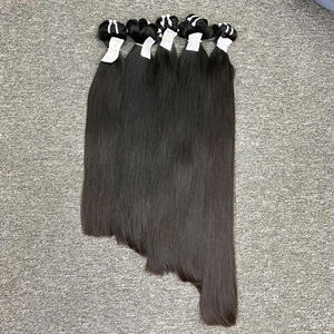 VQHAIR Extensions de cheveux humains vierges Remy 100% naturels vietnamiens doublement étirés, tissage de cheveux bouclés birmans, double trame, 100g - Product Image 3