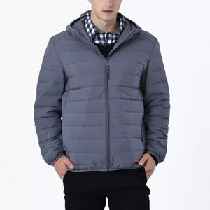 Chaqueta acolchada gris ligera personalizada moderna Ropa de invierno elegante y funcional disponible en venta al por mayor - Product Image 2