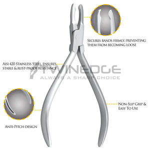 Pince de contournage de couronne en gros-Outil de contournement de bande molaire orthodontique en acier inoxydable de haute qualité - Product Image 2