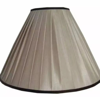 Lampe de table de chevet personnalisée en tissu abat-jour doux avec couleur personnalisée pour les utilisations de décoration