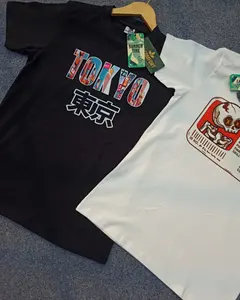 100% Cotton Custom Kids T-Shirts with Cartoons Casual <b>Blank</b> Design with Custom Logo <b>Canvas</b> T-Shirt for Kids - Product Image 6