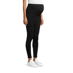 Leggings de maternité pour femmes de bonne qualité taille haute grossesse décontracté Yoga coton Spandex écologique respirant pleine longueur - Product Image 6