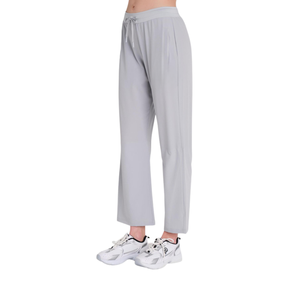 Leggings de sport pour femmes, coupe ample, respirants, taille élastique, jambes larges, en spandex/polyester, vêtements d'inspiration islamique - Product Image 1