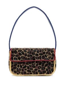 Bolso de Hombro de Lujo para Mujer con Diseño de Cuadros de Moda, Azul y Blanco, para Bodas y Fiestas, Ecológico, con Cierre de Solapa - Product Image 2