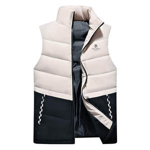 Fait sur mesure pour hommes en nylon polyester très résistant gilet bouffant pour l'hiver adulte manteau d'hiver - Product Image 1
