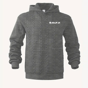 Sudaderas con capucha holgadas y cálidas con diseño de Jersey clásico y bolsillo de canguro para actividades diarias al aire libre Sudaderas con capucha para hombres - Product Image 1