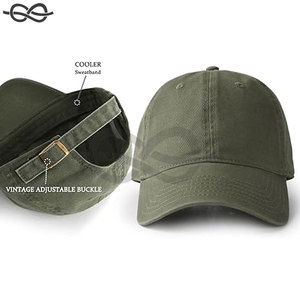 Classique Vintage lavé en détresse coton casquette de Baseball hommes femmes plaine blanc réglable unisexe chapeau conception intemporelle confortable - Product Image 2