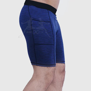 Diseña tus propios pantalones cortos de compresión de tamaño personalizado Venta caliente Pantalones cortos de compresión de secado rápido para adultos - Product Image 4