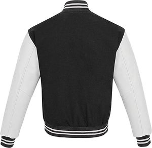 Precios Varsity College Chaquetas Venta al por mayor en blanco Varsity Chaquetas Logotipo personalizado Plain Letterman College Chaqueta de béisbol para los hombres - Product Image 2
