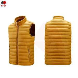 Gilet matelassé sans manches pour homme, design personnalisé, OEM et ODM, gilet léger et chaud pour un usage décontracté en hiver - Product Image 3