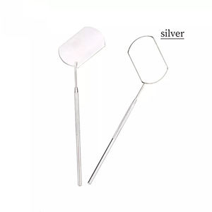 Professional 3X Magnification Lighted Stainless Steel <b>Pocket</b> Size Eyelash Extension <b>Mirrors</b> Bulk Wholesale Prices - Product Image 5