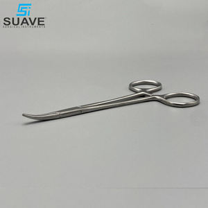 Forma curva hecha a mano buena venta logotipo personalizado hacer propios fórceps quirúrgicos de acero por instrumentos quirúrgicos SUAVE - Product Image 6