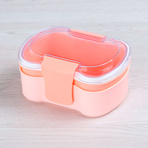 Lonchera Premium de Doble Capa, 1440 ml, Libre de BPA, Estilo Bento Japonés, con Tapas de Plástico y Compartimentos para Conservar Alimentos - Product Image 4