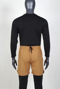 Customized Eco-Friendly Swimming Shorts Logo Halal Awrah Covering Activewear Men's <b>Islamic</b> Swimwear Casual Quick Dry Breathable - Product Image 2