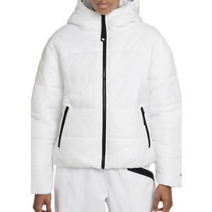 Chaqueta de plumón cálida personalizable de alta calidad, chaqueta transpirable con relleno de botón de succión de estilo europeo para mujer - Product Image 1