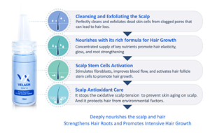 Corée croissance des cheveux traitement du cuir chevelu Ampoule renforcement des racines soins capillaires intensifs Ingrédients naturels prévention de la perte de cheveux - Product Image 4