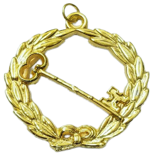 Insignia de Solapa Personalizada con Logotipo, Dorada, con Reverso Magnético, Arte Masónico, Insignia de Metal Personalizada - Product Image 2