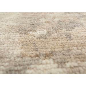 Alfombra de Lana Anudada a Mano Entropy Beige y Marrón, Diseño Abstracto Estilo Boho para Hogar y Pasillo, Modelo Rectangular-REB-1495 - Product Image 3