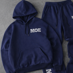 Survêtements Fabricant Prix Bas Unisexe Coton Streetwear Entraînement Survêtements Logo Personnalisé Hommes Polaire Surdimensionné Hoodie USA - Product Image 2