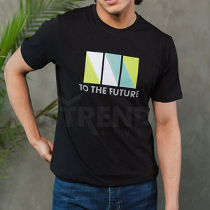 New Style Design <b>Men's</b> T-Shirt Short Sleeve Custom Design High Quality Cotton Bamboo Fiber Regular Fit Quick Dry Breathable - Product Image 6