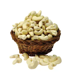 High Quality standard Raw cashews, white cashew, salted roasted cashews, butter roasted cashews, broken cashews