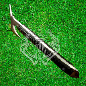 Custom Full Tang D2 Steel Hunting Camping Bearded Axe, Micarta Handle Tomahawk Real Hatchet con funda de cuero, regalo ideal - Product Image 5