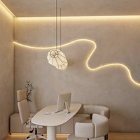 Offre Spéciale 9W Flexible COB Néon LED Bande Lumineuse 220V 6x11 248 Led IP65 Étanche Basse Tension 50 m/Rouleau Blanc/Blanc Chaud Extérieur
