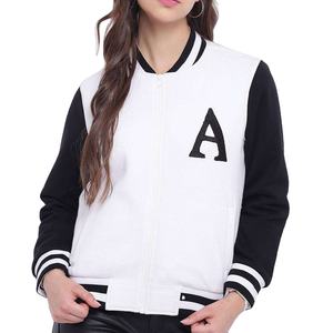 Custom <b>Varsity</b> <b>Jacket</b> <b>Women</b> Baseball Style High School Letterman <b>Jacket</b> OEM ODM <b>Women's</b> Crop <b>Bomber</b> <b>Jacket</b> High Quality - Product Image 1