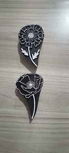 Bloques de Impresión de Madera de Sheesham Grabados a Mano, Sellos Textiles con Logotipo Personalizado, Proveedor de Bloques de Impresión Reutilizables al por Mayor - Product Image 4