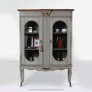 Classic <b>Vintage</b> Porcelain Display Cabinet No. 5003 for Home Decor in the Living Room or Bedroom - Product Image 2