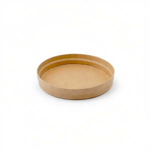 Coperchio in Carta Kraft Monouso da 1 oz per Bicchieri Monoporzione per Servire Caffè, Tè e Bevande - Product Image 2