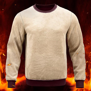 Sudadera con Capucha Personalizada para Hombre, Ligera, de Forro Polar Suave, con Bolsillos Laterales Holgados, Hombros Caídos, Diseño Sólido para Invierno - Product Image 2