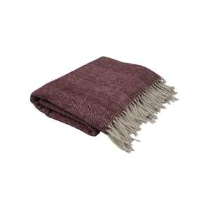 Precio al por mayor, el mejor diseño personalizado, manta de espiga de Color Burdeos suave de vendedor y fabricante indio - Product Image 3