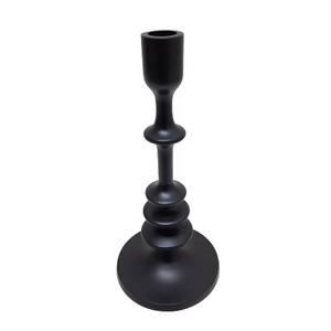 Bougeoir étoile en aluminium doré élégant Support de table décoratif Accent moderne pour bougies pilier Centre de table pour la maison et l'événement - Product Image 6