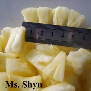 Prix compétitif Cubes d'ananas surgelés-Morceaux d'ananas frais surgelés au goût naturel célèbres au Vietnam-Mme Shyn - Product Image 6