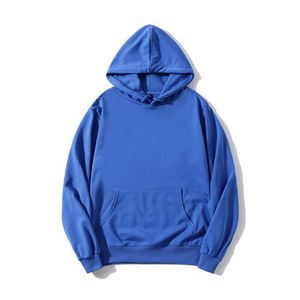 Vente en gros Vêtements de rue Sweats à capuche surdimensionnés en polyester épais Pull à capuche vierge épais Sweats à capuche grande taille pour hommes - Product Image 2