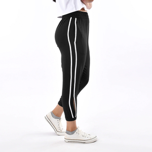 Meilleures ventes en gros Pantalons de jogging pour femmes Taille moyenne anti-rides Pantalons respirants décontractés pour femmes - Product Image 3