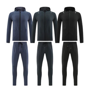 Ensemble survêtement personnalisé avec logo, pantalon de survêtement et sweat-shirt, qualité supérieure, vêtements de sport unisexes, vêtements de sport confortables - Product Image 3