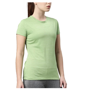 Camiseta de manga corta para mujer, Camisa ajustada de alta calidad para Fitness, Yoga, deporte, correr, gimnasio, nuevo diseño - Product Image 4