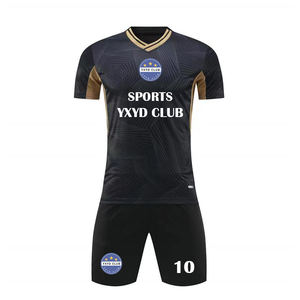 Maillots de football légers imprimés blancs en polyester respirant à 100 %, personnalisables avec logo d'équipe, extensibles et à séchage rapide – Offre Spéciale - Product Image 1