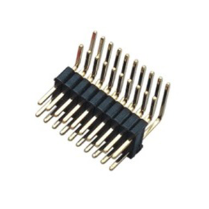 Connecteurs à fibres optiques Ariba Technology de haute qualité 2.5H, pas de 2.54 mm, connecteur DIP à angle droit, 2 rangées, finition contact or - Product Image 1