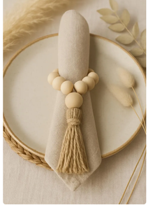 Rond de serviette en bois - Product Image 3