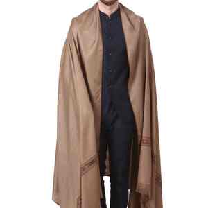 Men Classic Wool <b>Shawl</b> Breathable Indian-Pakistani Winter <b>Warm</b> Soft Texture Traditional Solid Color Elegant <b>Wrap</b> for Casual - Product Image 5