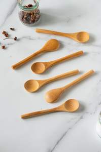 Elegant Design <b>Wood</b> Soup <b>Spoon</b> High Quality Dark <b>Wood</b> Kitchen Wares <b>Set</b> with Long Handle Mirror Polish for Giveaways - Product Image 6