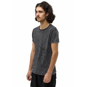 เสื้อยืดผ้าฝ้ายเฮฟวี่เวทสำหรับผู้ชายเสื้อวินเทจไซส์ใหญ่พิเศษพิมพ์ลายว่างเปล่า - Product Image 3